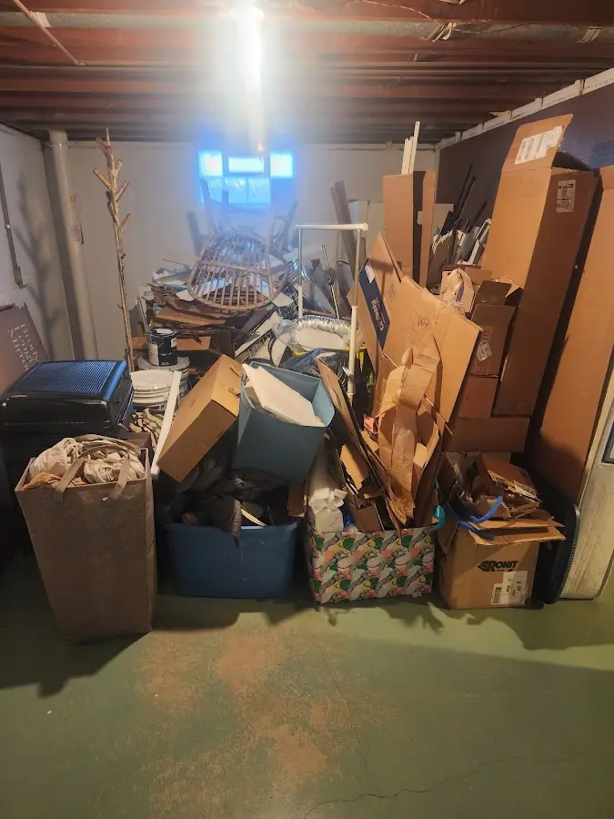 Roll-off dumpster container at job site for Construction Dumpster Rental in Doney Park